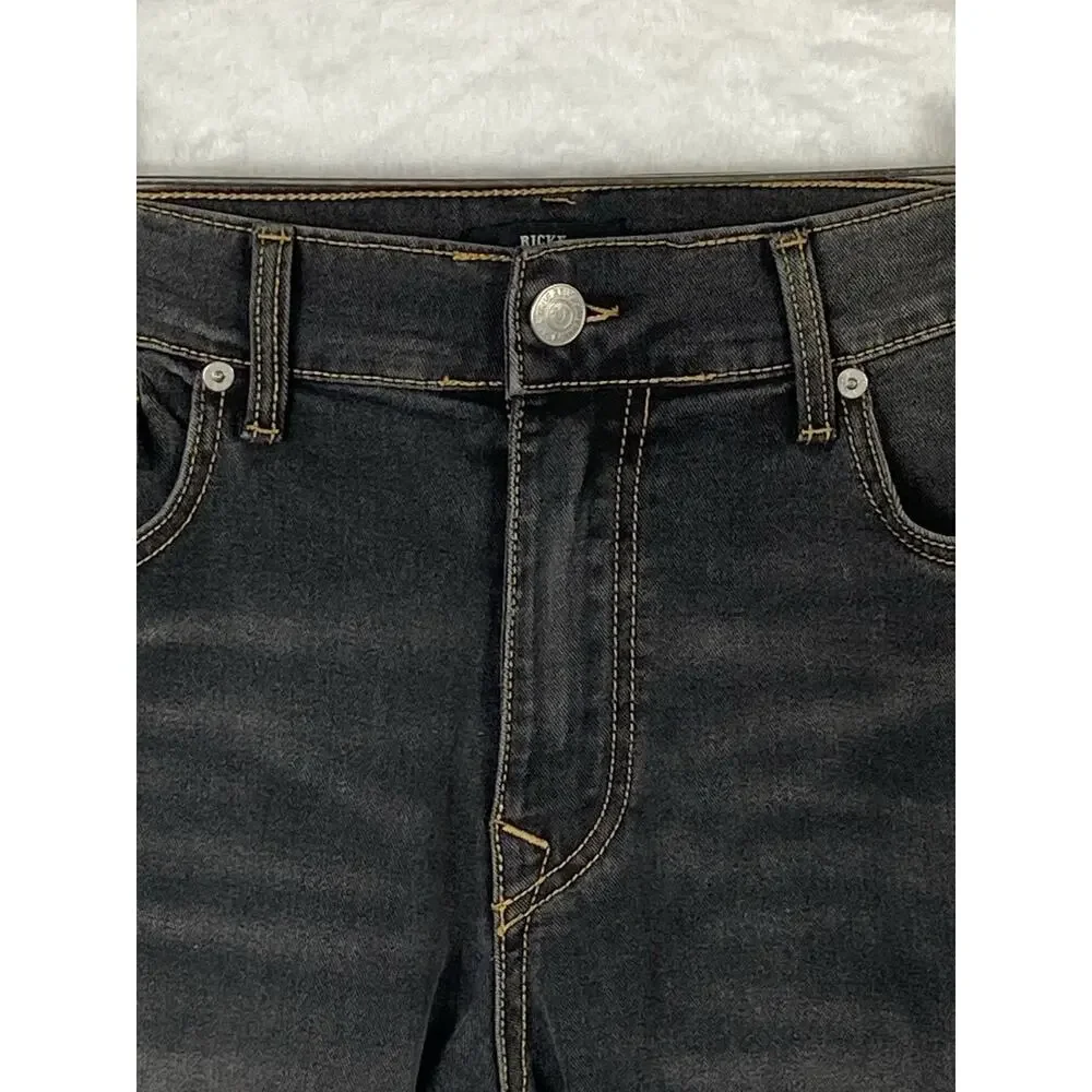 True Religion Ricky Jeans Men’s Flap Pockets Relaxed Straight W36 L 32 Grey